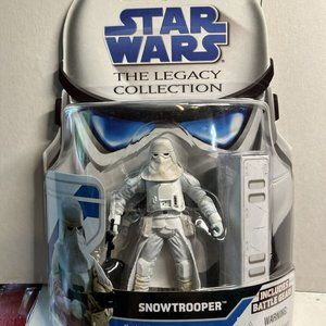 2009 Nrmt! Star Wars saga legends collection Series Snowtrooper SL25 figure moc